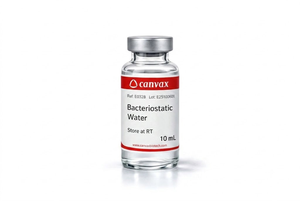 Canvax Bacteriostatic water