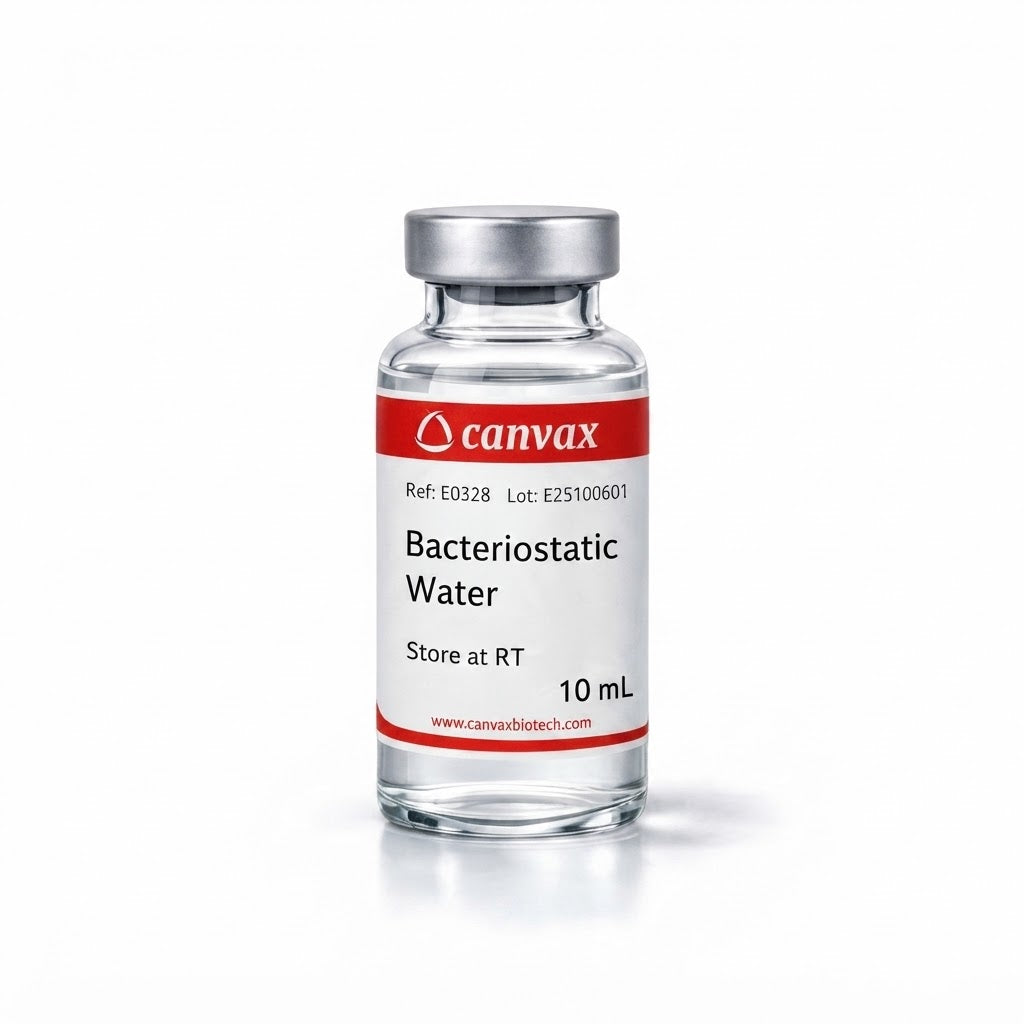 Canvax Bacteriostatic water
