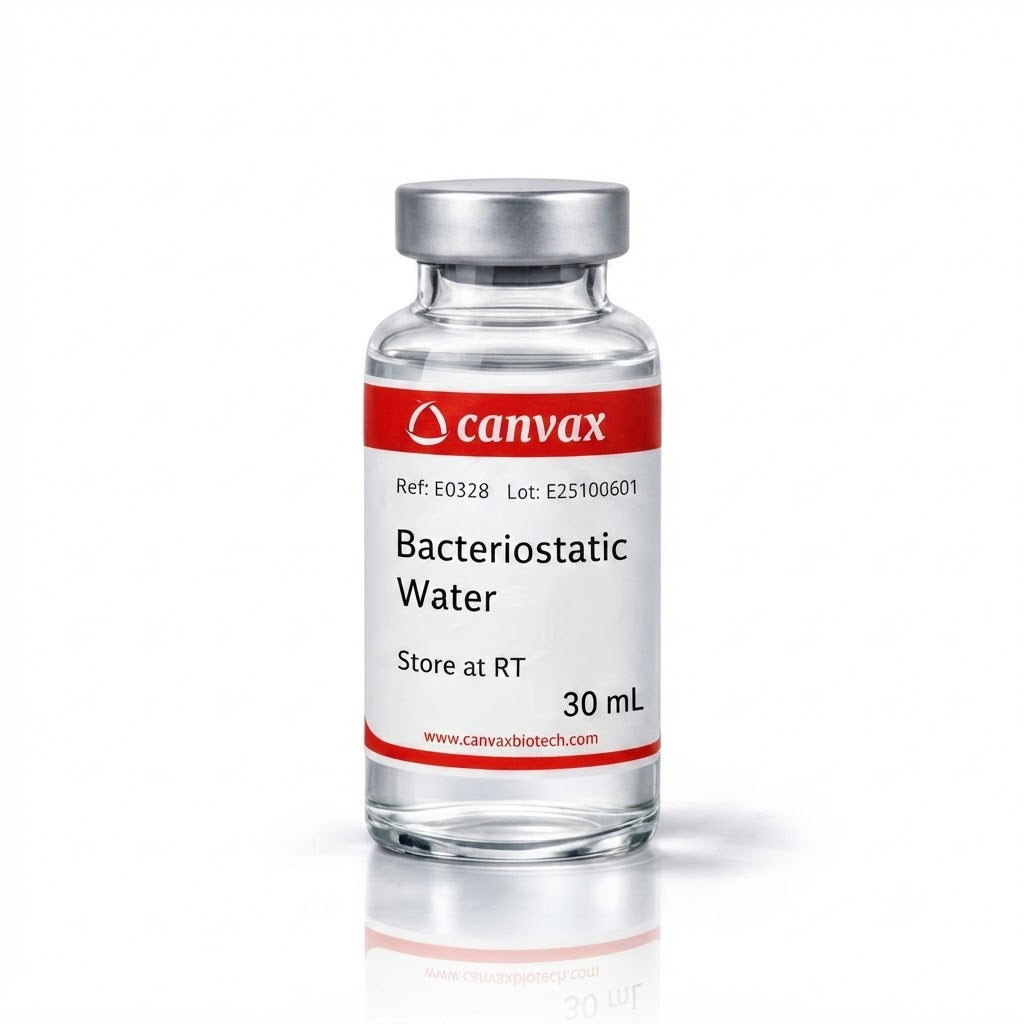 Canvax Bacteriostatic water